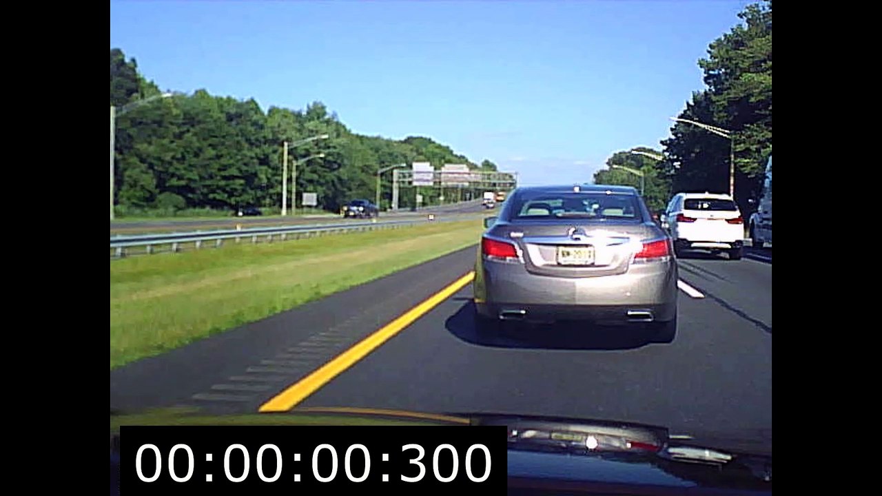 Erratic Driver Finally Caught by Police