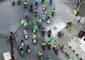 Brazil Fans Swarm Through Streets of Tripoli Before World Cup Match Against Belgium