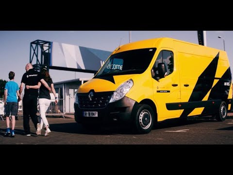 On to the British GP! Renault Pro+ Vans and Renault Sport Formula OneTM Team - Ep 4/4 (Sponsored)