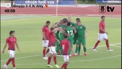 أهداف مباراة الأهلى وأولمبيا السلوفينى الودية