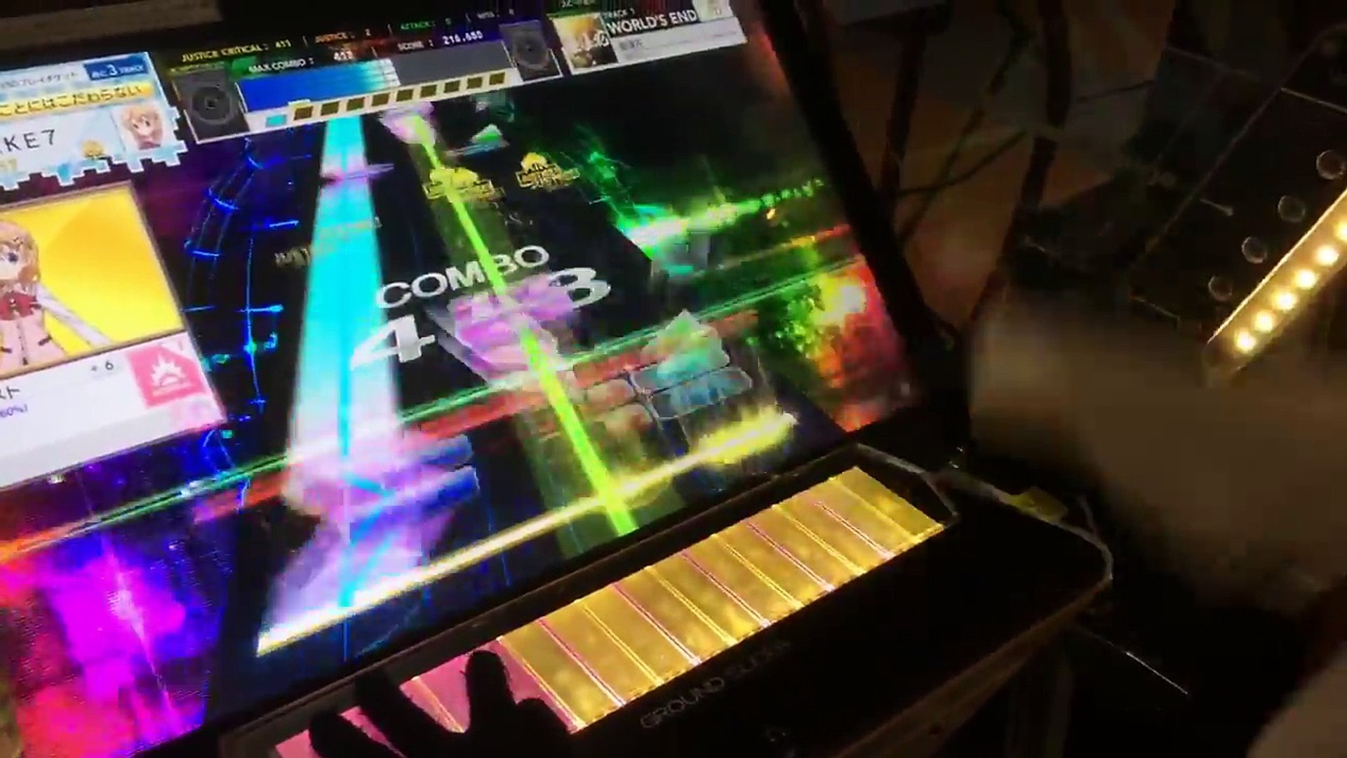 Chunithm 睡蓮花world S End 布 完全初見プレイ Video Dailymotion