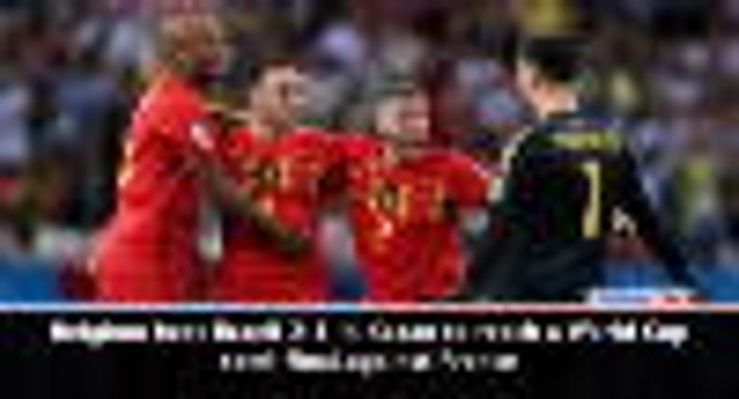 Brazil knocked out of the World Cup