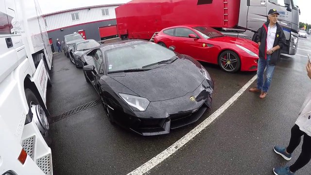 23 ème sport et collection 2017 le vigeant 500 FERRARI CONTRE LE CANCER / AVANTADOR /MC LAREN 675 LT