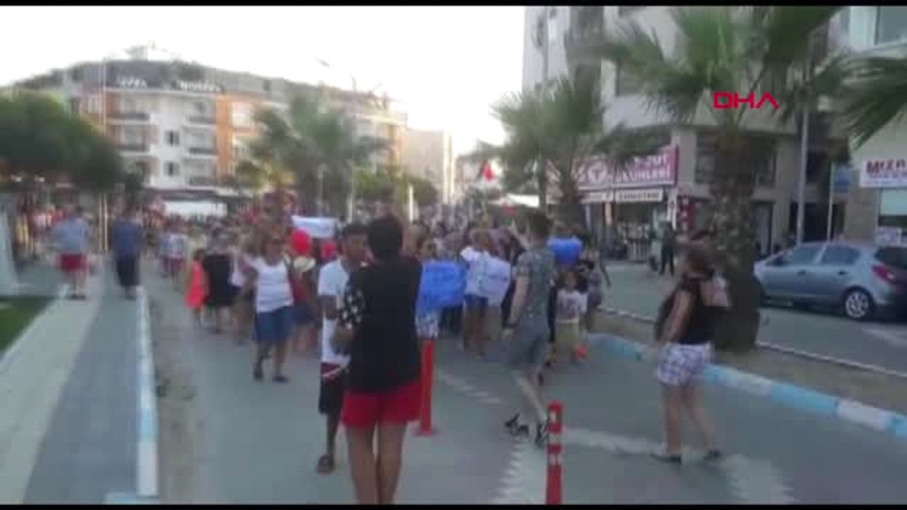 Balıkesir - Marmara Adası'nda Kadınlar İstismara Karşı Yürüdü