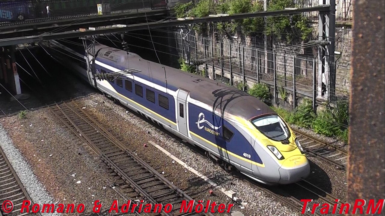 Paris - La gare du Nord - Eurostar et Regio - 2018