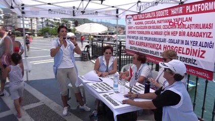 Muğla Marmaris Şiddete Karşı Tek Yürek Oldu Hd