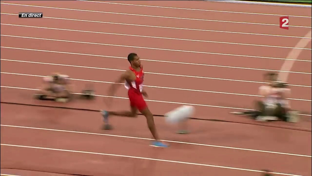 Christian Taylor wins Triple jump Gold Final 18.21 m World Athletics Championships BEIJING 2015
