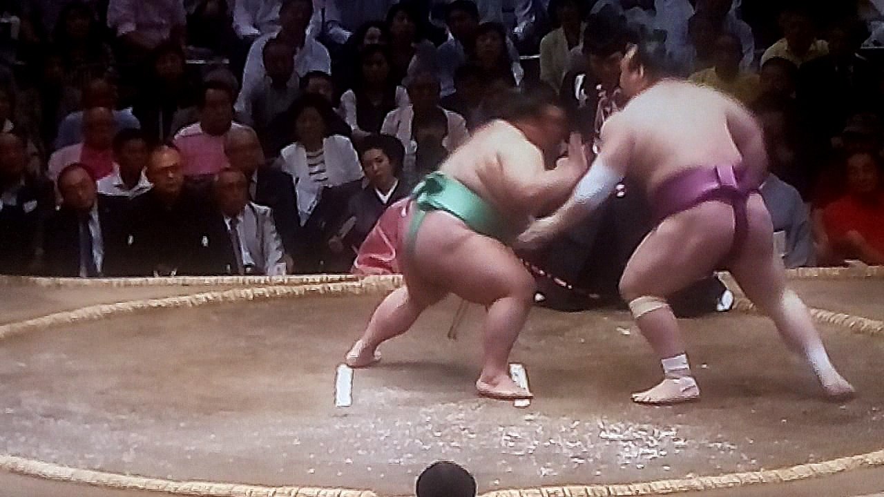 貴景勝 vs 宝富士 2018年大相撲夏場所11日目 20180523