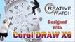 [3D Watch] Realistic 3d Watch Design in Corel Draw X6 - PD RAJAN