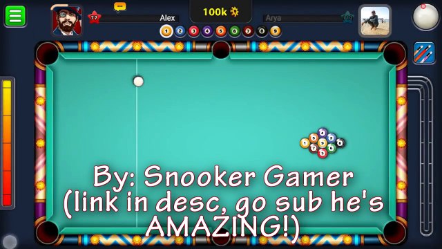 9 Ball Pool BEST GOLDEN BREAK EVER FOR BEGINNER CUE!! (w_ Amazing Indirect Trickshots)