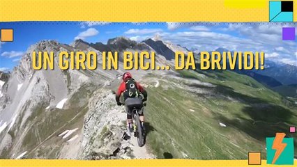 Il giro in mountain bike più pazzesco di sempre
