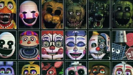 LEGĂTURA SECRETĂ DIN FNAF CUSTOM NIGHT  ( TEORIE )