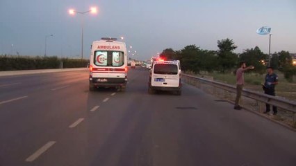 Kontrolden Çıkan Motosiklet Bariyerlere Çarptı: 1 Ölü, 1 Yaralı