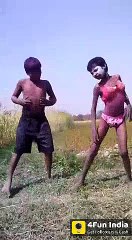 Two boys dance on song laila mai laila