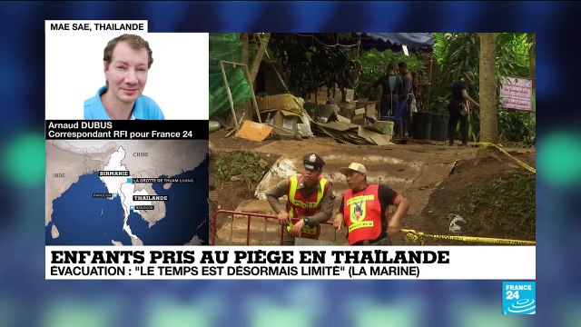 Enfants coincés dans une grotte : L''évacuation en plongée n''est pas opportune