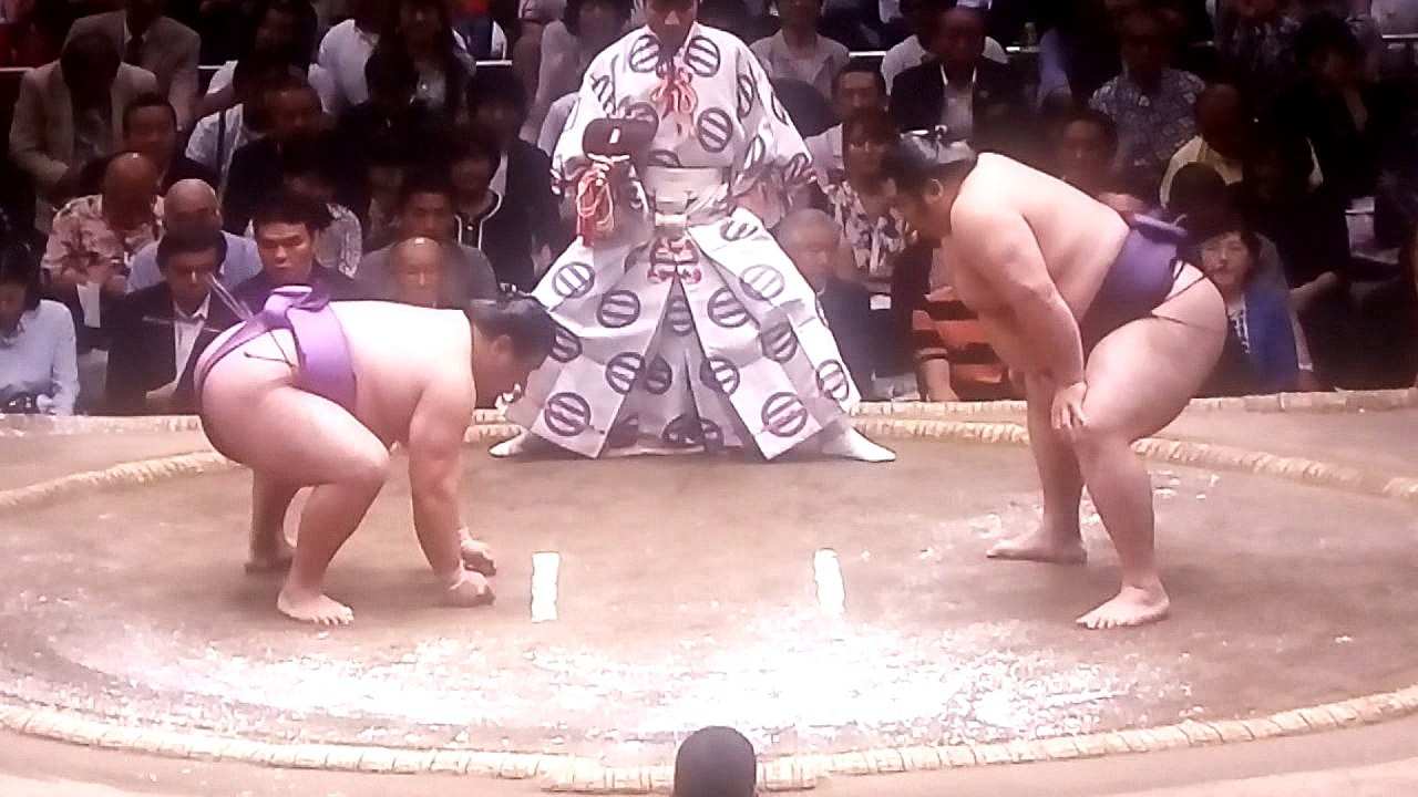 嘉風 vs 大奄美 2018年大相撲夏場所12日目 20180524