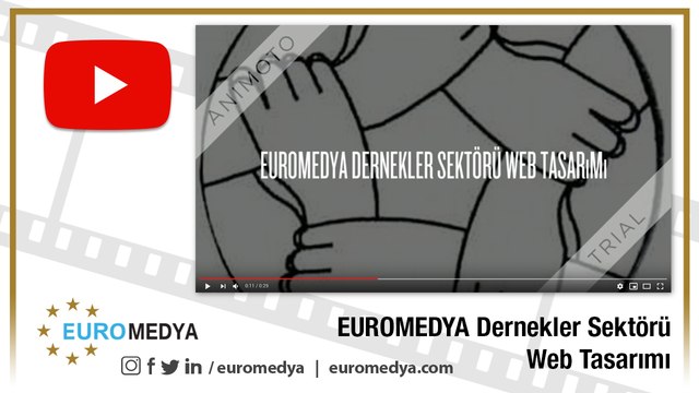 EUROMEDYA Dernekler Sektörü Web Tasarımı
