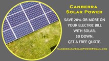 Affordable Solar Energy Canberra AU - Canberra Solar Energy Costs