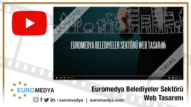 Euromedya Belediyeler Sektörü Web Tasarımı