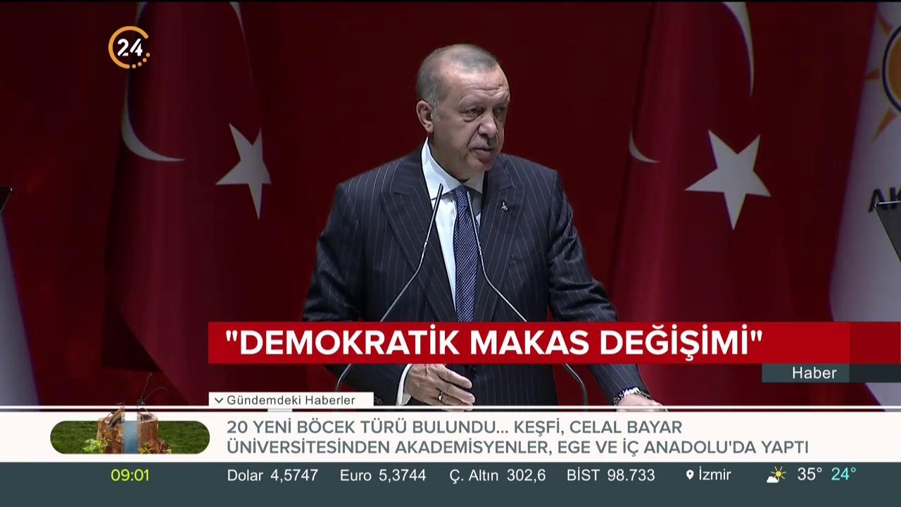"Demokratik makas değişimi"