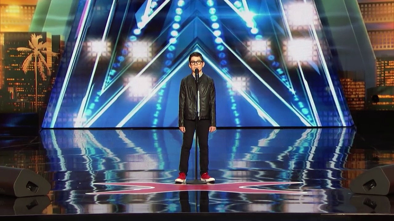LEAK: Angel Garcia - 12-Year-Old Sings Spanish Hit, 'El Triste' - America's Got Talent 2018