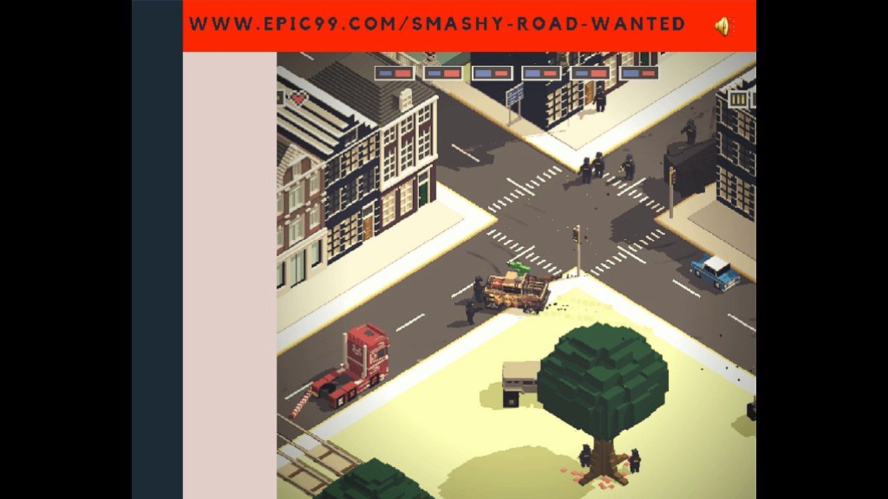 Smashy Road Wanted On Computer