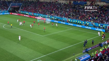 Youssef EN NESYRI Goal - Spain v Morocco - MATCH 36_HD