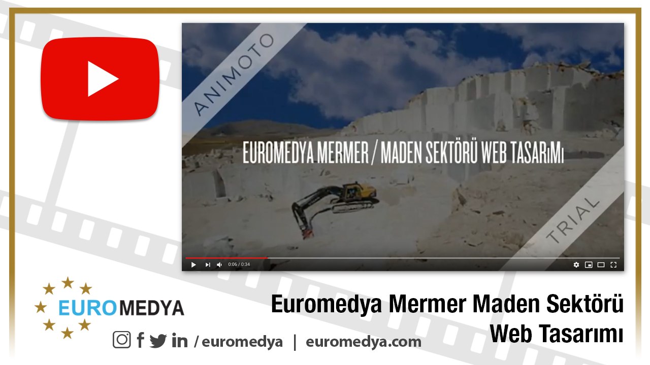 Euromedya Mermer Maden Sektörü Web Tasarımı