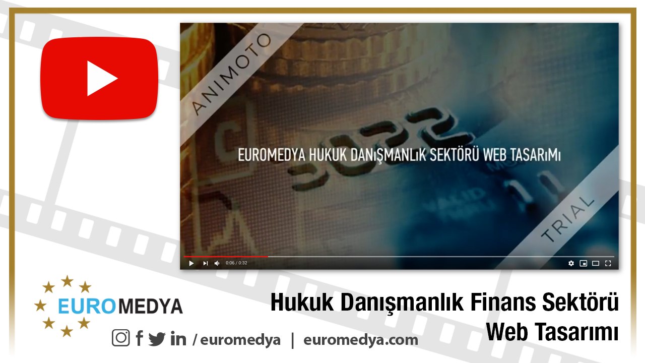 Euromedya Hukuk Danışmanlık Finans Sektörü Web Tasarımı
