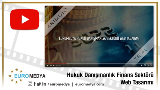 Euromedya Hukuk Danışmanlık Finans Sektörü Web Tasarımı