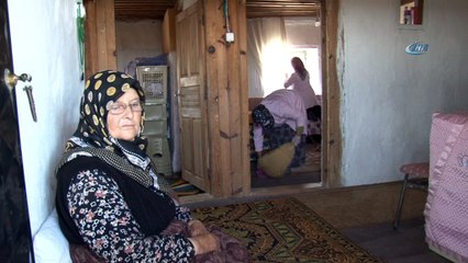 Bahriye Teyze 50 yıldır dağda tek başına yaşıyor