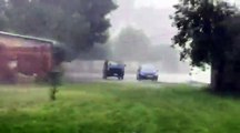 Erëra dhe shi i fortë në Podujevë, shikoni pamjet!