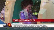 Tatil sezonu açıldı