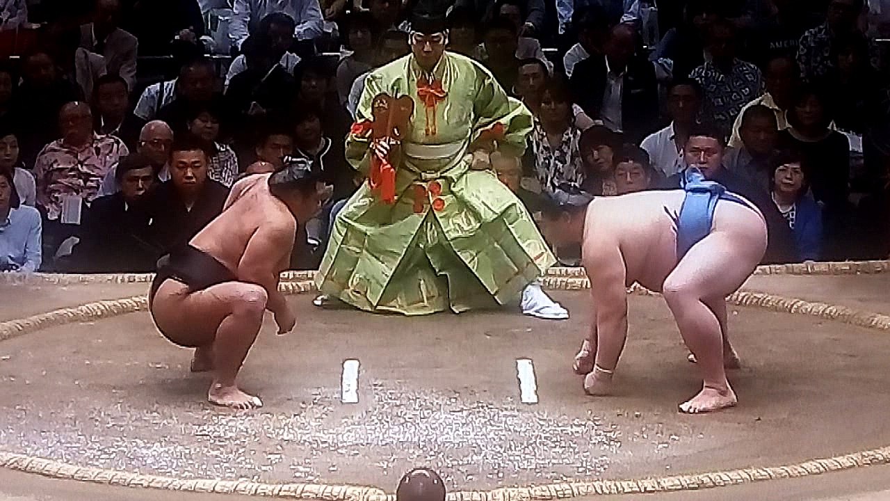松鳳山 vs 正代 2018年大相撲夏場所12日目 20180524