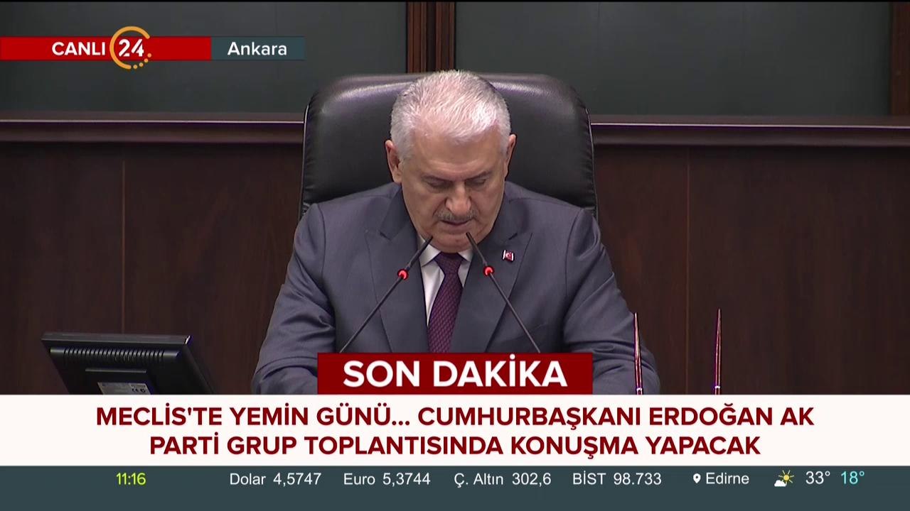 Meclis'te yemin günü
