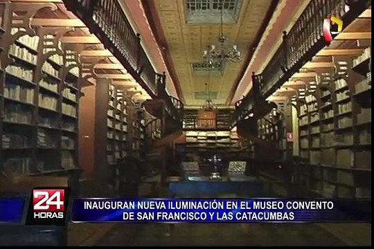 Iglesia San Francisco: inauguran nuevo sistema de iluminación que resaltará las catacumbas