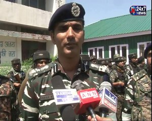 CO 92 bn Crpf Depak Kumar claimed to have recovered huge arms and ammunition