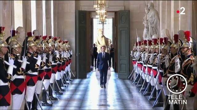 Emmanuel Macron va s'exprimer devant le Congrès à Versailles