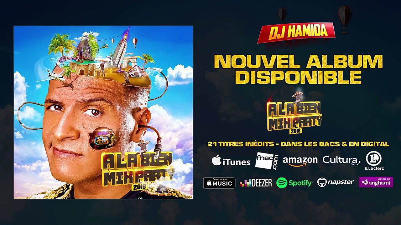 DJ Hamida feat. Mido Belahbib & GSX -  Titiza  (clip officiel)