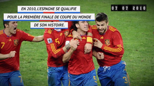 Il y a 8 ans - L'Espagne décroche sa première finale