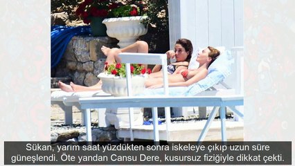 Kusursuz Cansu! Bikinili görüntülendi nefes kesti