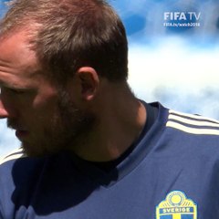 Sweden skipper Andreas Granqvist  speaks ahead of quarter final against England