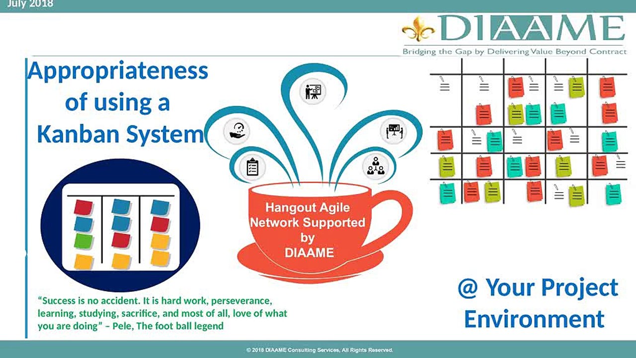 Appropriateness of using a Kanban System - Webinar