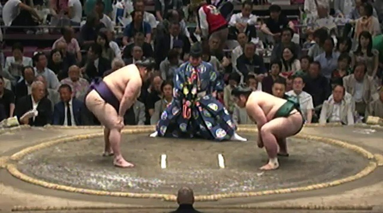 大奄美 vs 錦木 2018年大相撲夏場所13日目 20180525