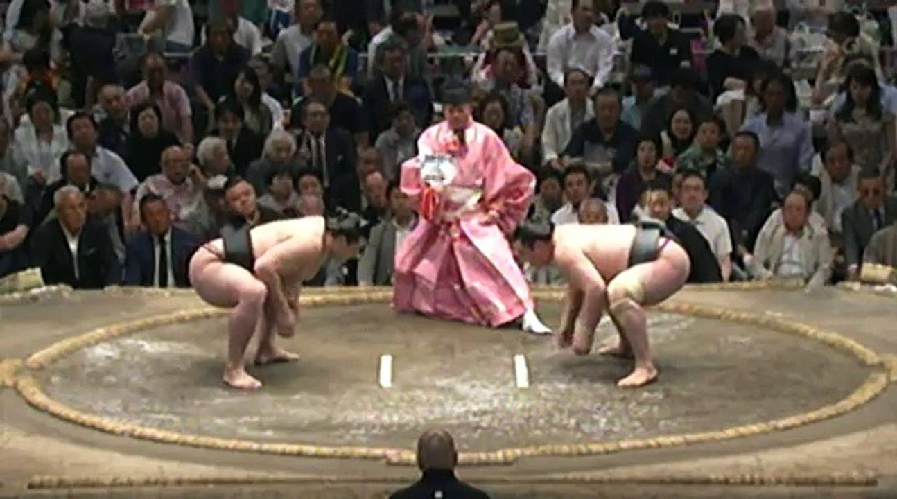 竜電 vs 荒鷲 2018年大相撲夏場所13日目 20180525