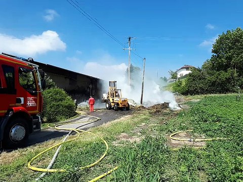 Haute-Savoie / Saint-Julien-en-Genevois : incendie dans un hangar agricole à Thairy