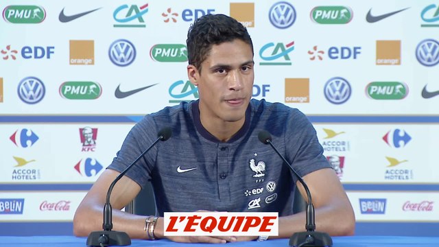 Varane «Umtiti va bien» - Foot - CM 2018 - Bleus