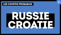Russie-Croatie : les compos probables