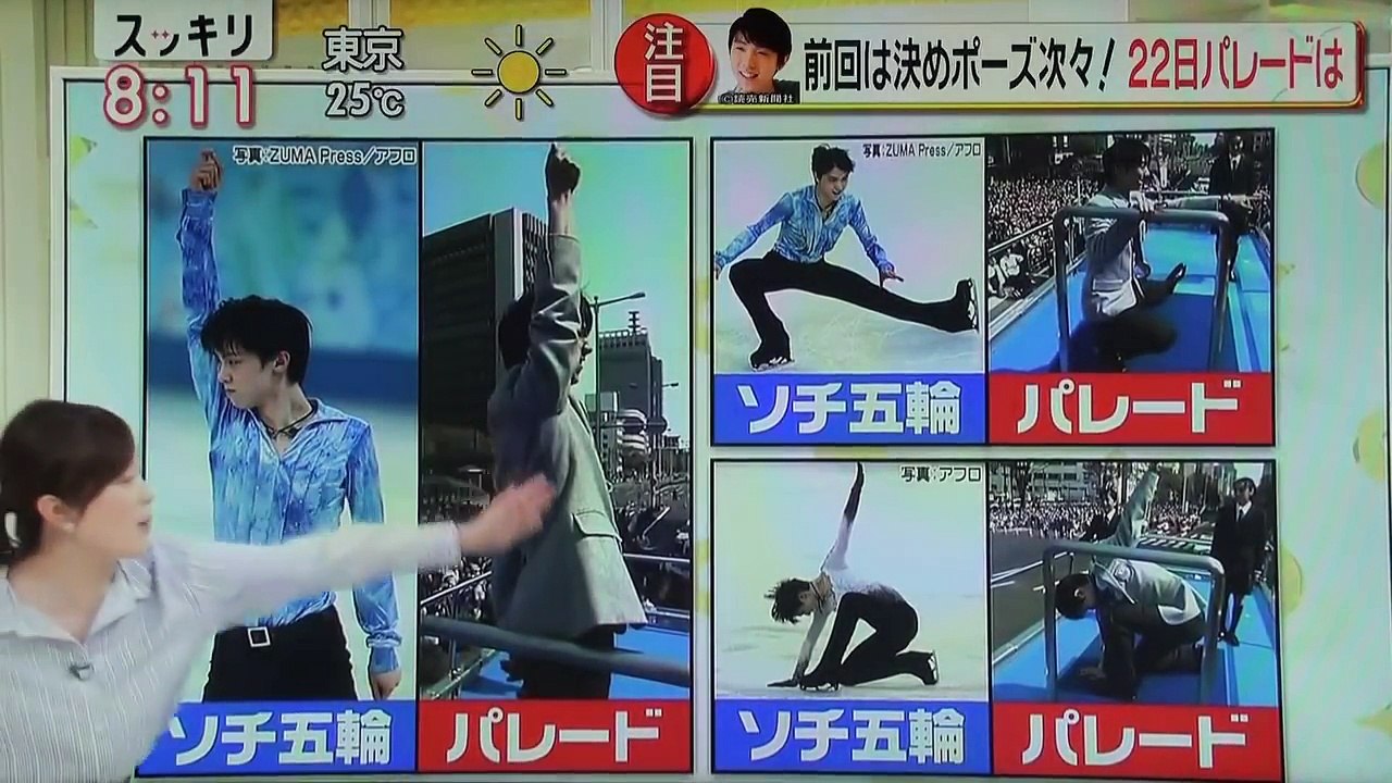 羽生結弦展にファンが殺到