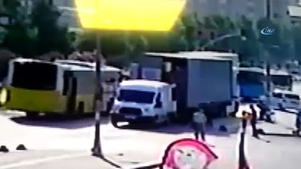 Sancaktepe'de 10 dakikada 20 bin liralık beyaz eşyayı böyle çaldılar